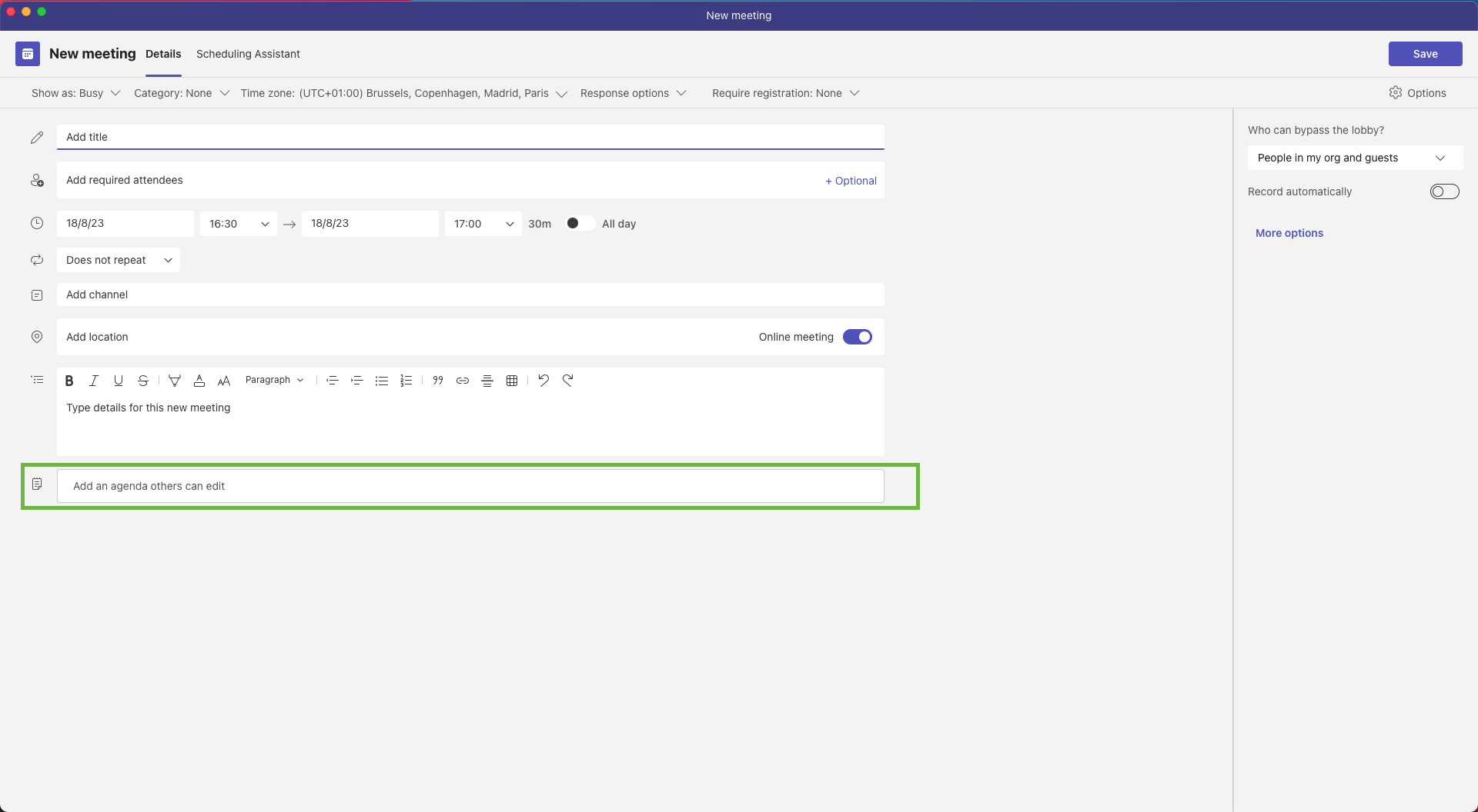 Microsoft Teams i Microsoft Loop Reunions